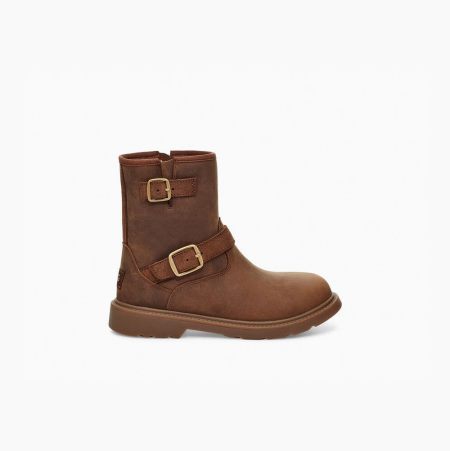 UGG Kinzey Weather - Boots Småbarn - Lyse Brune (NO-R858)